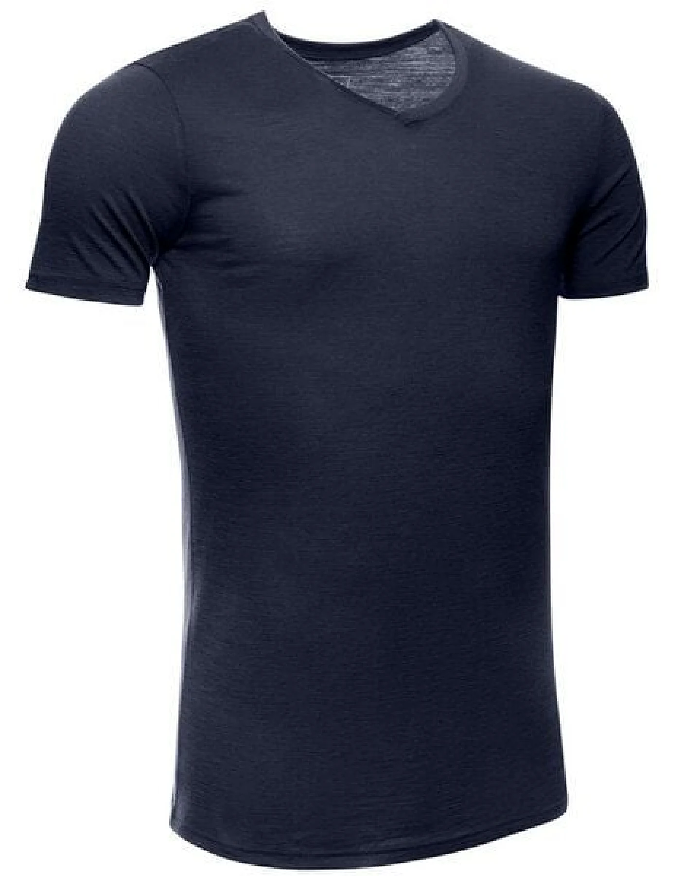 Kaipara - Merino Sportswear Merino T-Shirt Kurzarm Slimfit V-Ausschnitt 150 – Ansicht 2
