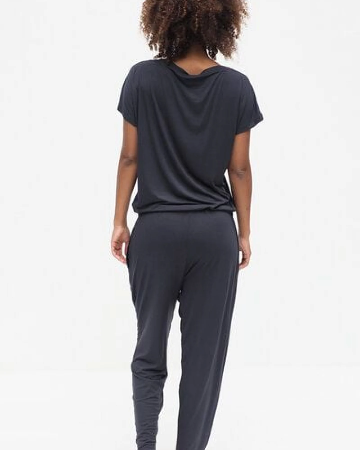 Kismet Yogastyle Yoga Jumpsuit CHANDRA - Anthracite – Ansicht 4