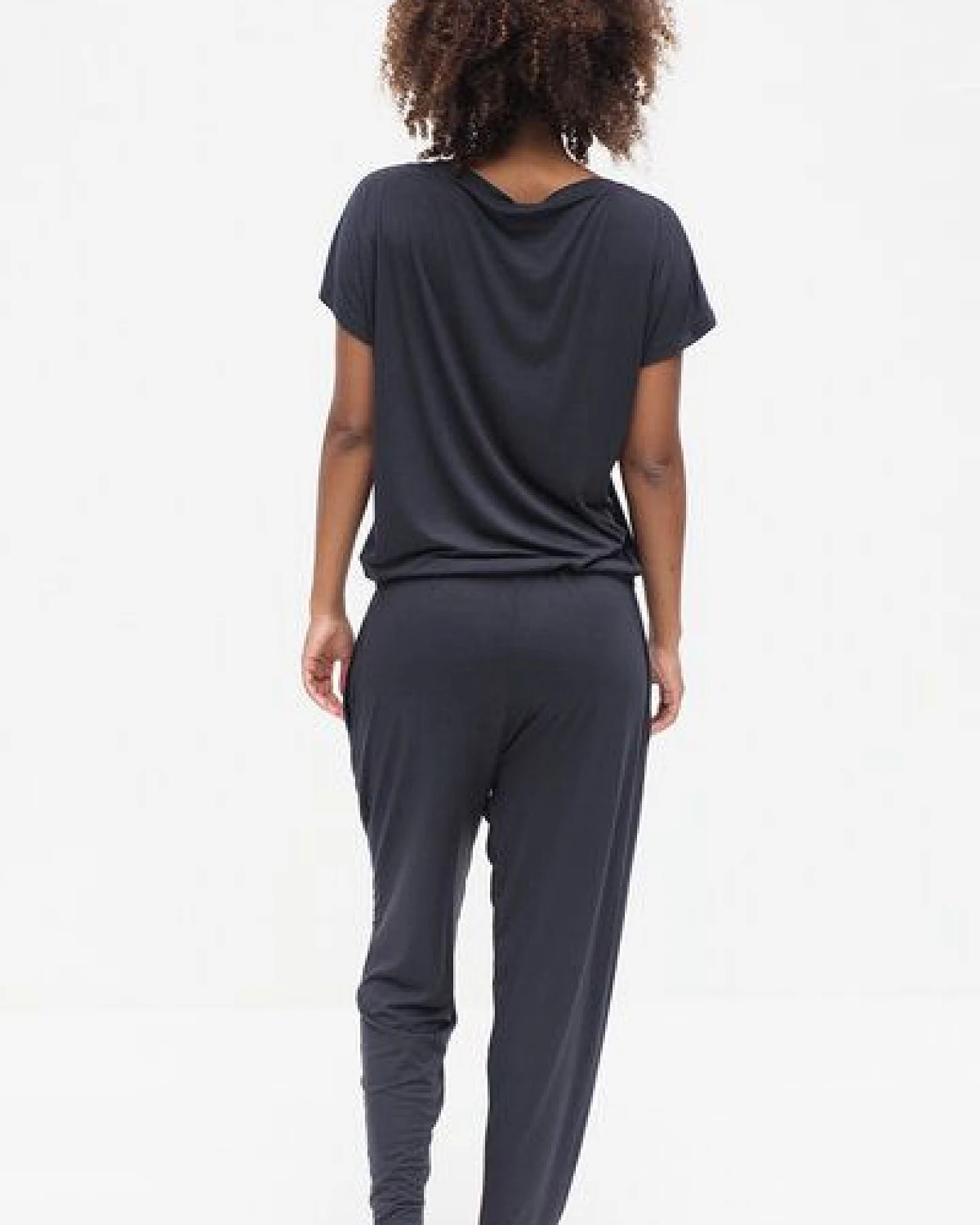Kismet Yogastyle Yoga Jumpsuit CHANDRA - Anthracite – Ansicht 4