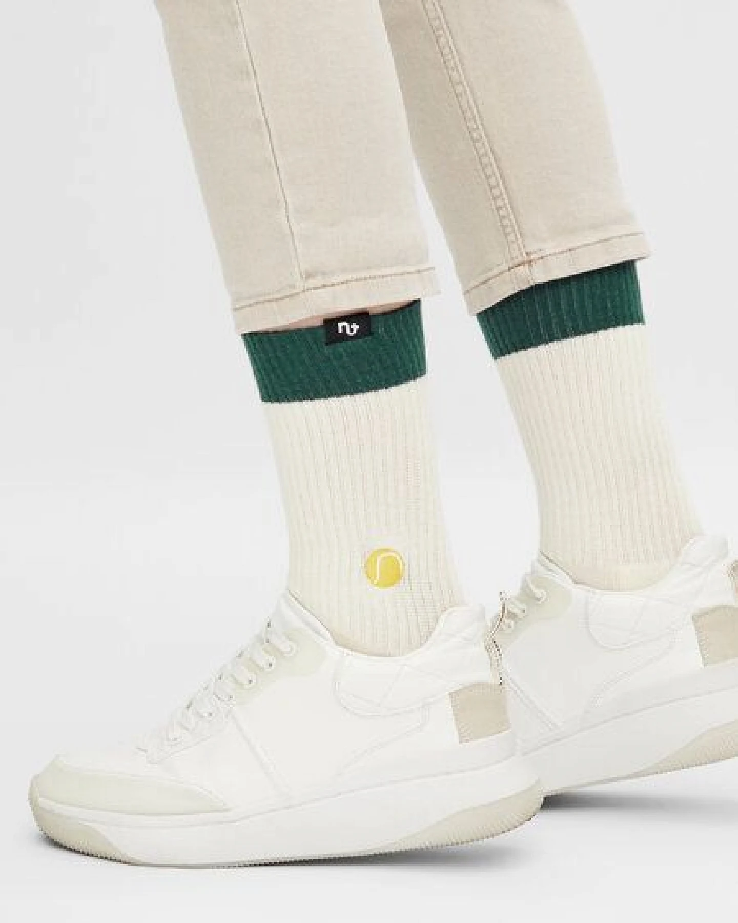 Natural Vibes Tennis Socken – Ansicht 2