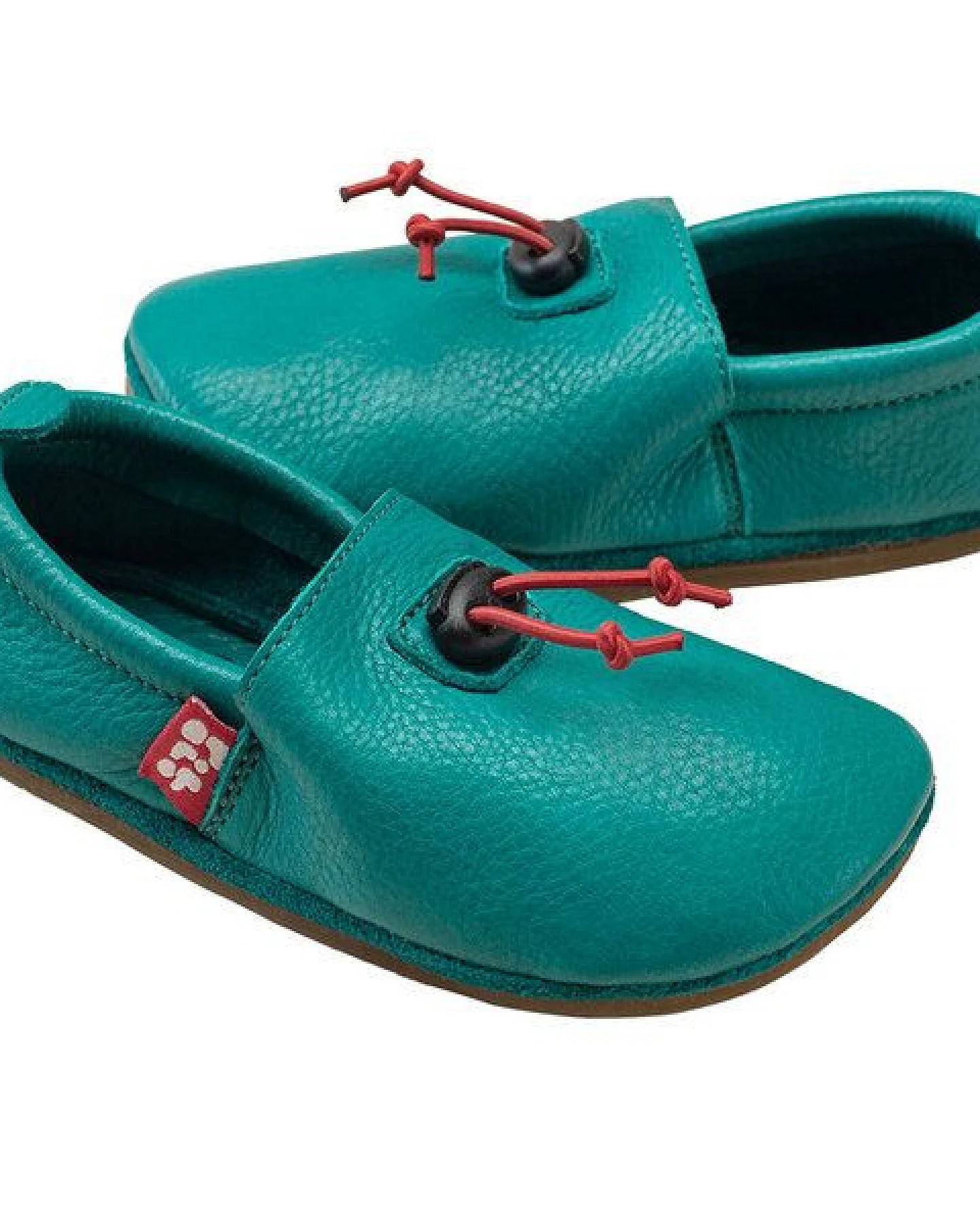 Pololo Barfußschuh/ Hausschuh "Cordel" outdoor, aus pflanzlich gegerbtem Leder mit Gummisohle, für drinnen und draussen, Größen 20-34 – Ansicht 2