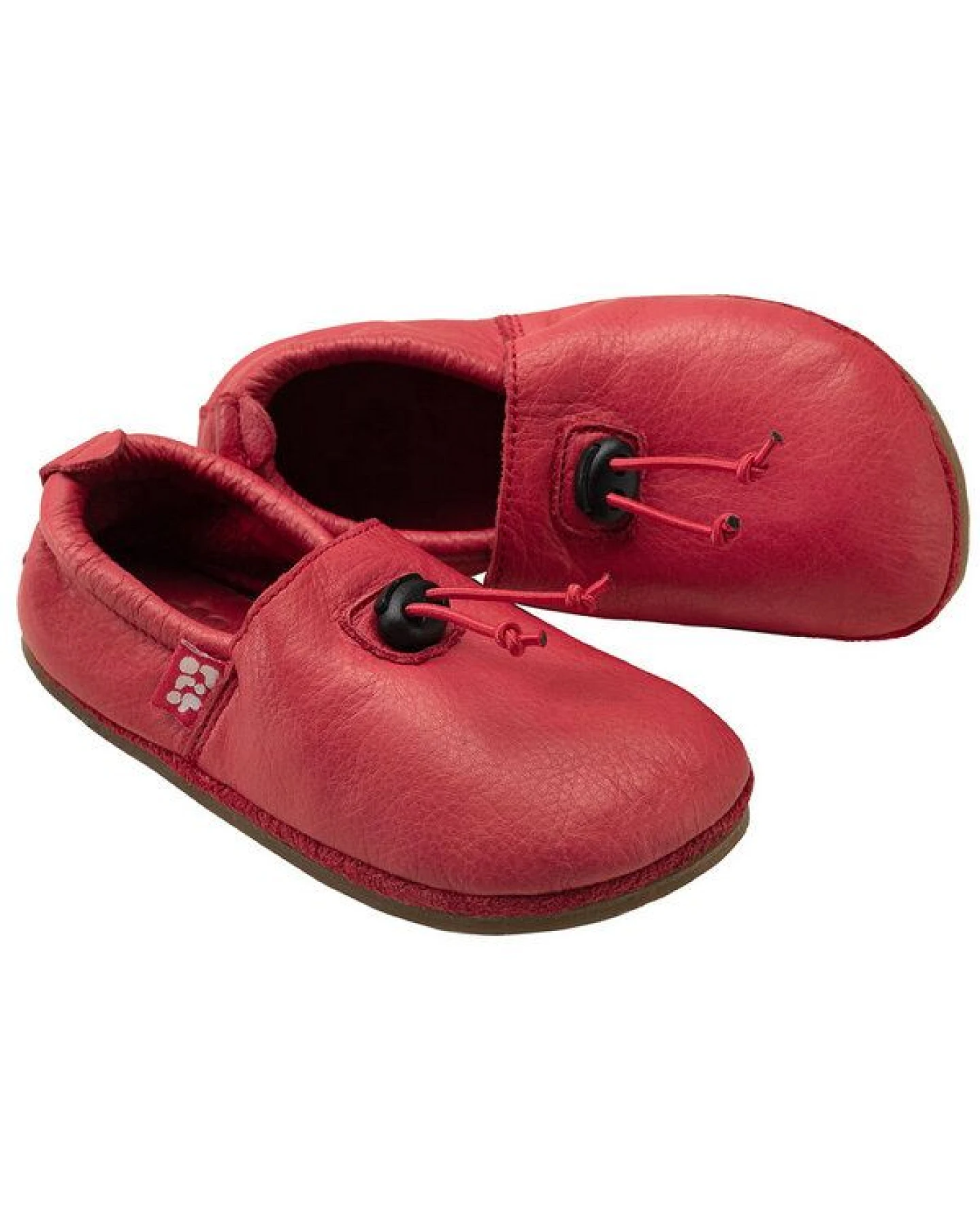 Pololo Barfußschuh/ Hausschuh "Cordel" outdoor, aus pflanzlich gegerbtem Leder mit Gummisohle, für drinnen und draussen, Größen 20-34 – Ansicht 2