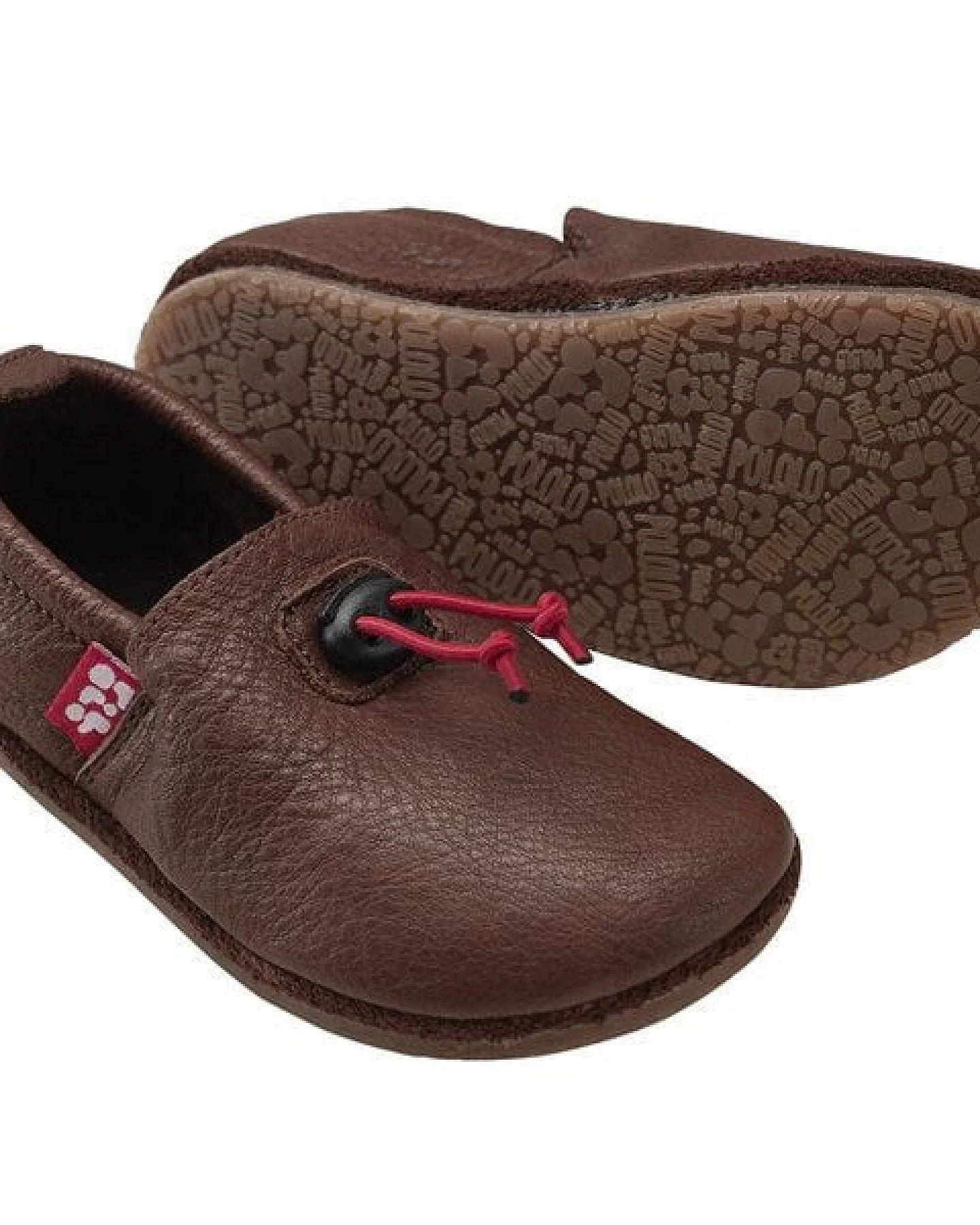 Pololo Barfußschuh/ Hausschuh "Cordel" outdoor, aus pflanzlich gegerbtem Leder mit Gummisohle, für drinnen und draussen, Größen 20-34 – Ansicht 2