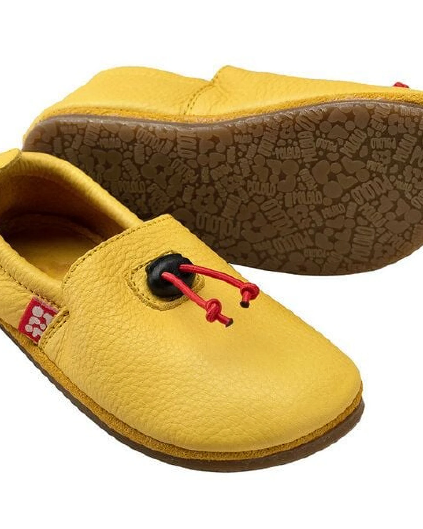 Pololo Barfußschuh/ Hausschuh "Cordel" outdoor, aus pflanzlich gegerbtem Leder mit Gummisohle, für drinnen und draussen, Größen 20-34 – Ansicht 2