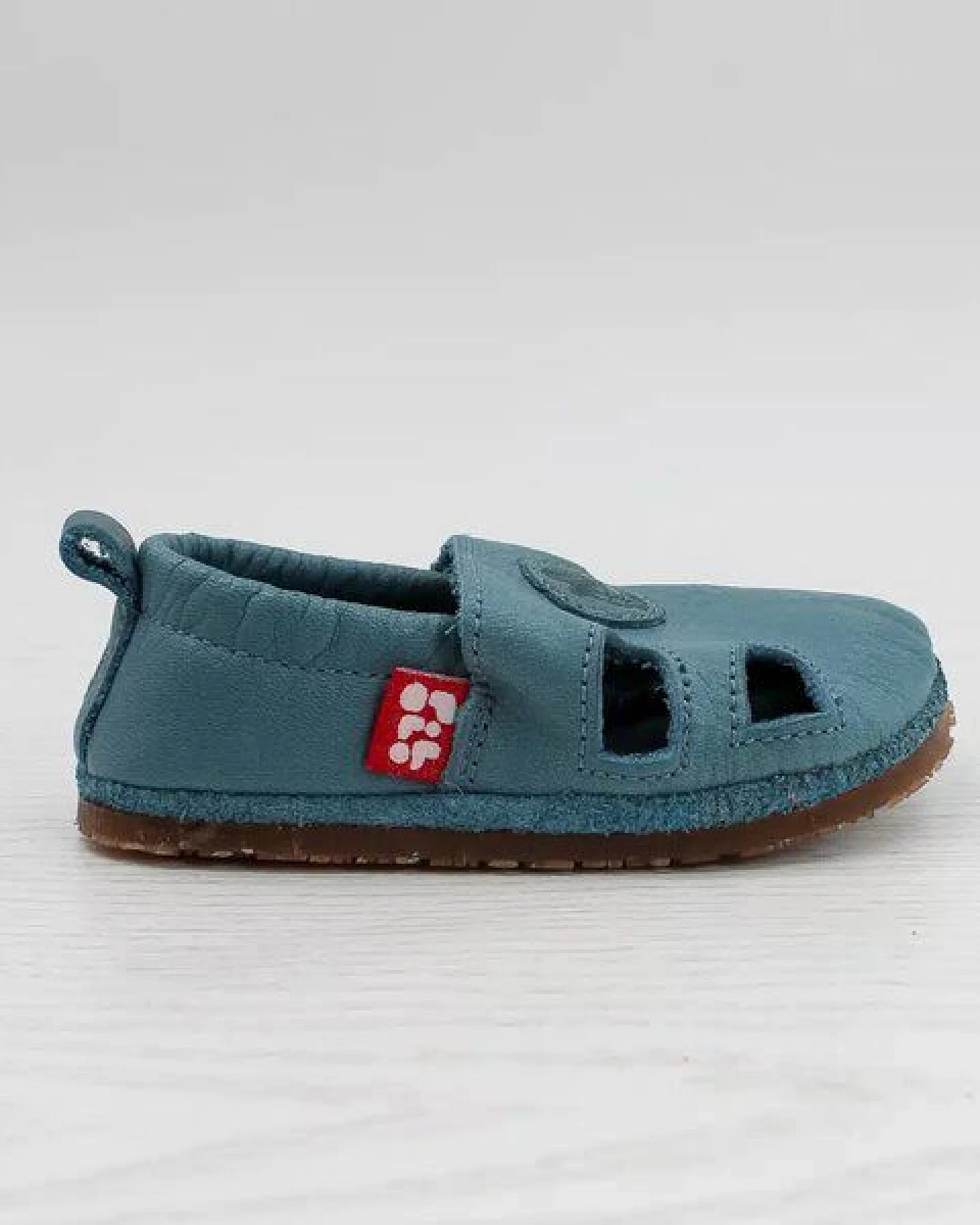 Pololo Barfußschuh "Sommer" aus pflanzlich gegerbtem Leder mit Gummisohle, Größen 20-34 – Ansicht 2