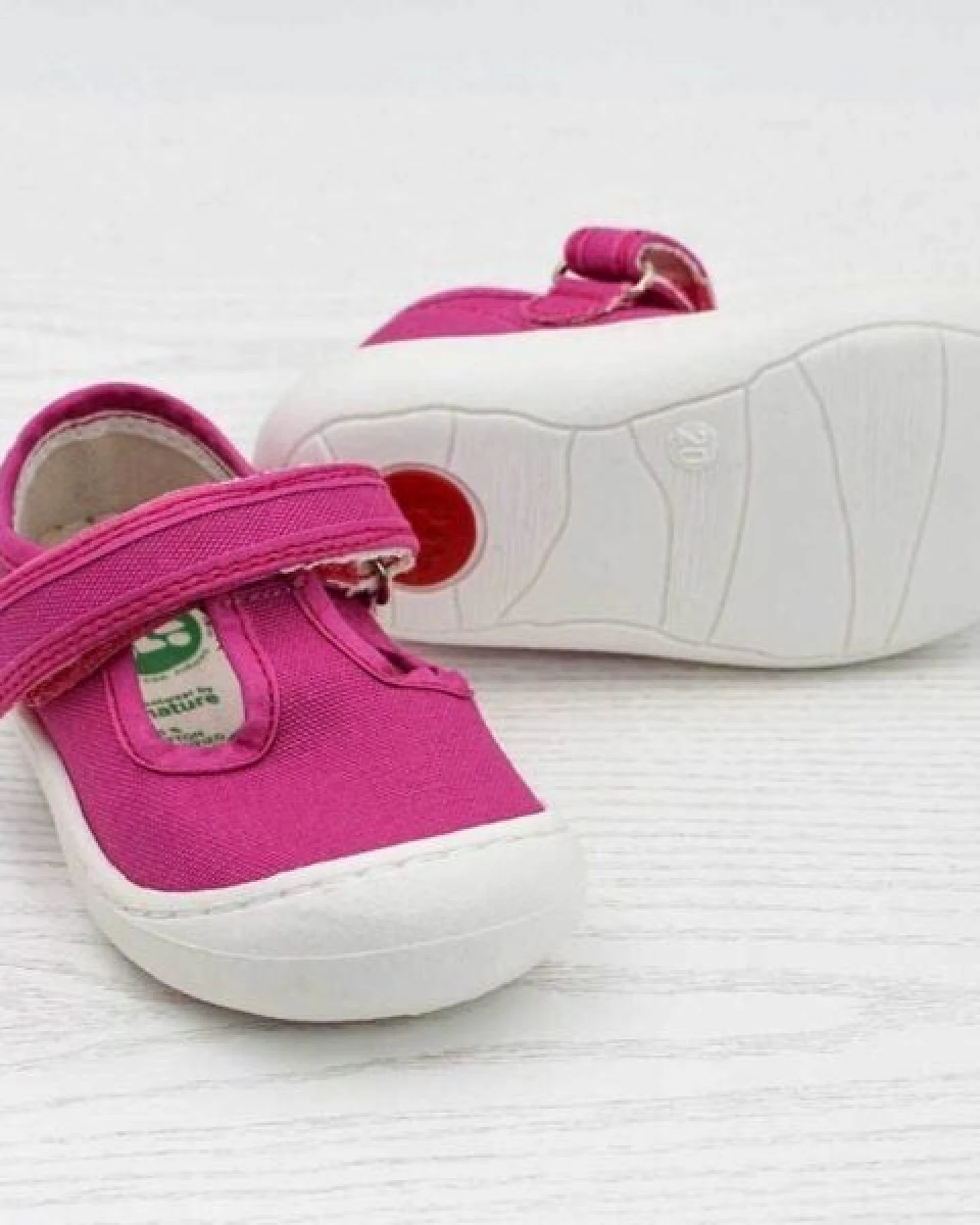 Pololo DEAKTIVIERT_luftiger Sommersneaker "Arena" aus Baumwolle (Bio kbA), Größen 20-27 – Ansicht 2