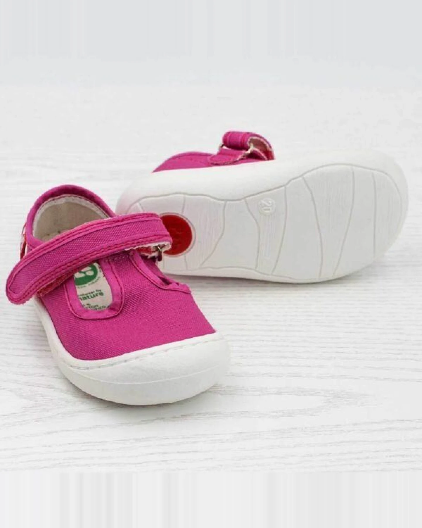 Pololo luftiger Sommersneaker "Arena" aus Baumwolle (Bio kbA), Größen 20-27 – Ansicht 2