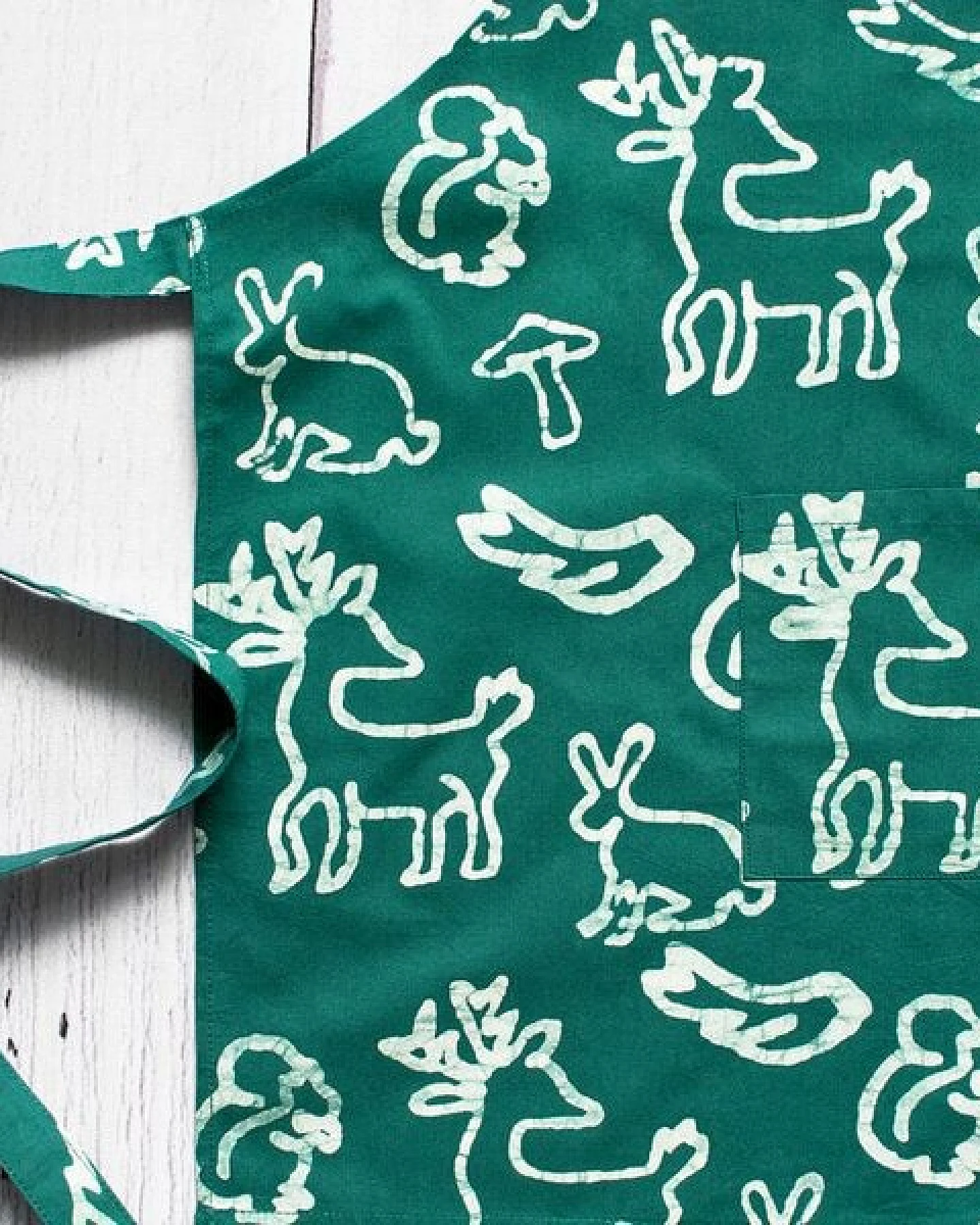 Global Mamas Kinderschürze aus 100% Biobaumwolle – Ansicht 3