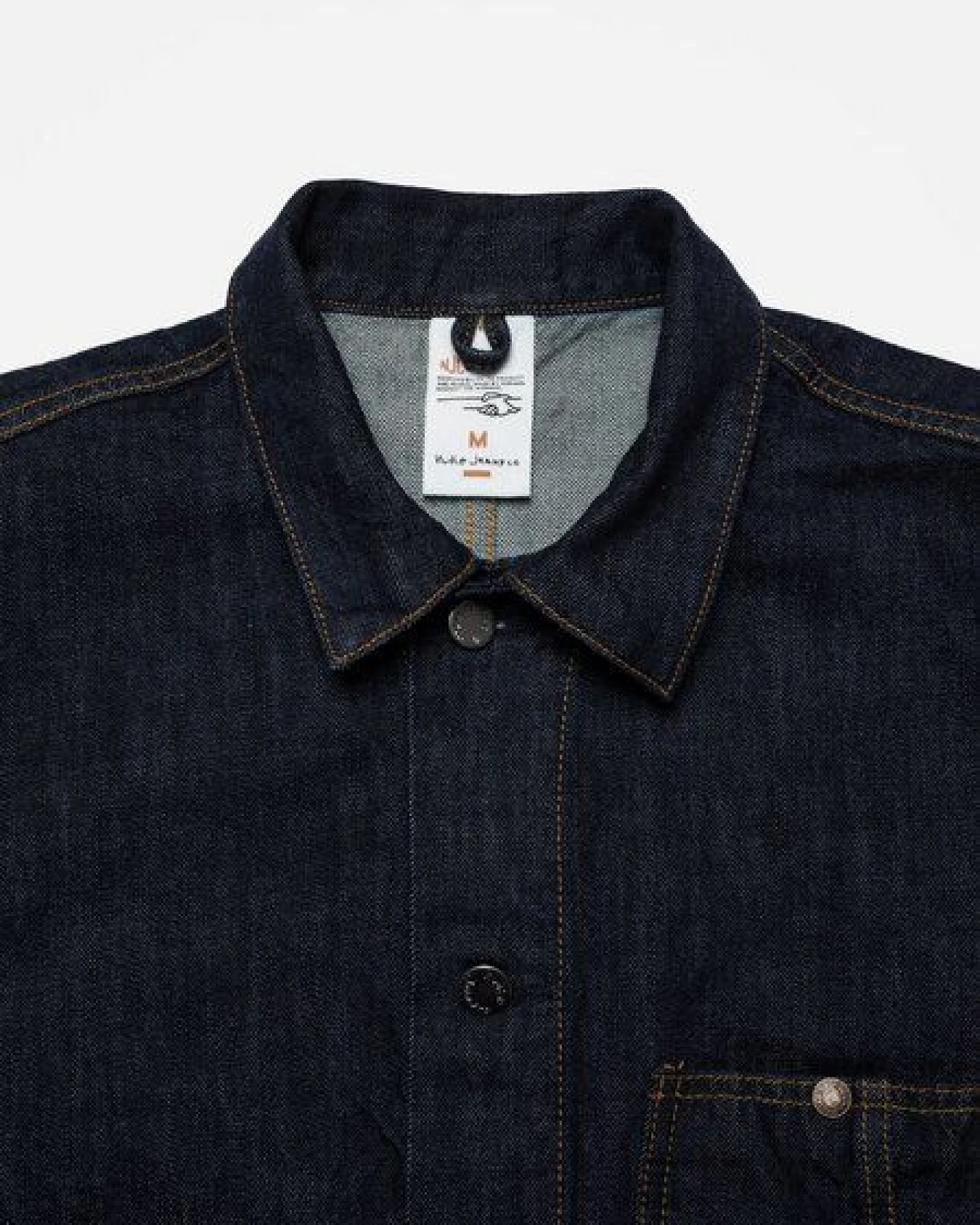 Nudie Jeans Howie Chore Jacket One Wash – Ansicht 4