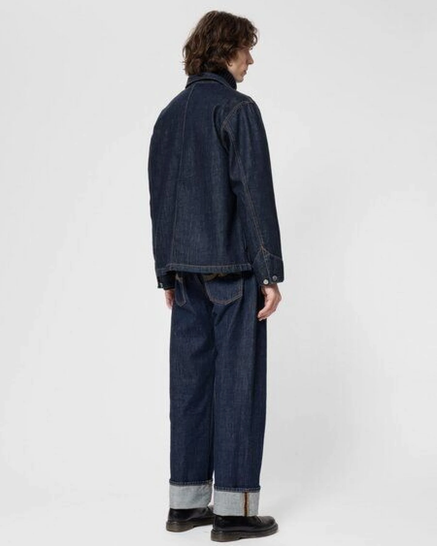 Nudie Jeans Howie Chore Jacket One Wash – Ansicht 2