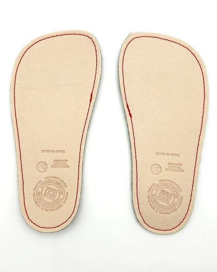 Pololo Leder-Einlegesohlen für Barfußschuhe
