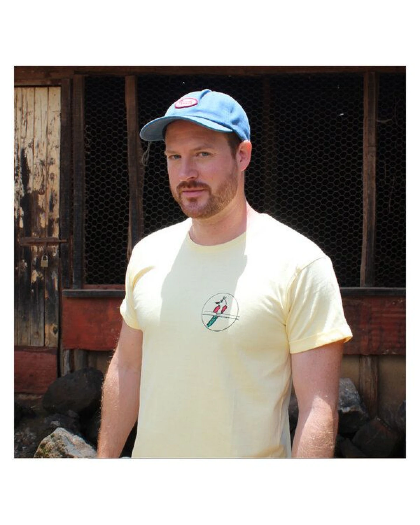 Kipepeo-Clothing Herren Print T-Shirt aus Bio-Baumwolle NDEGE. Made in Africa – Ansicht 3