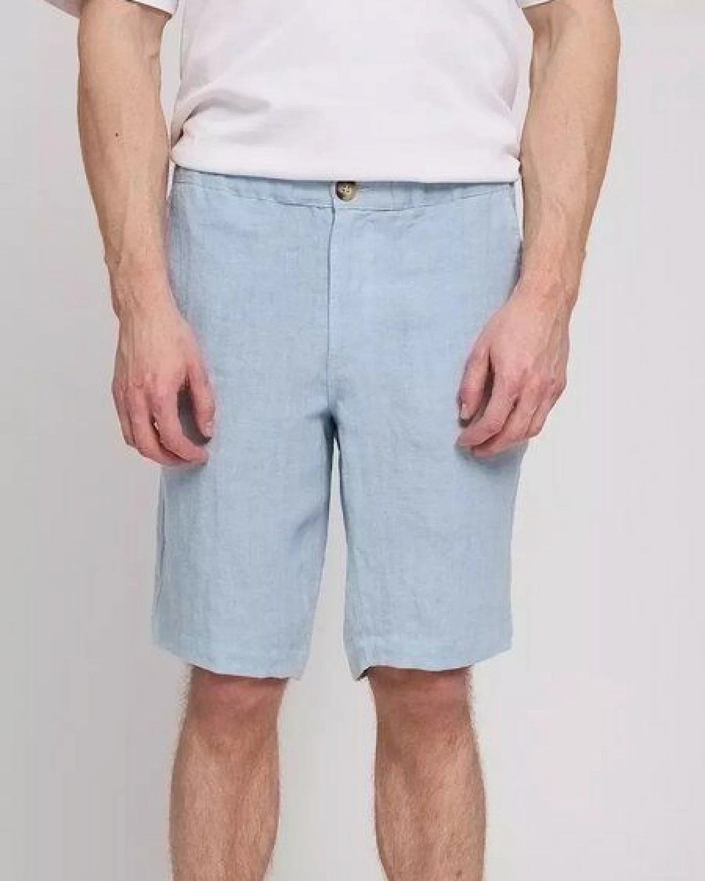Mazine Regular Linen Shorts - aus 100% Leinen – Ansicht 2