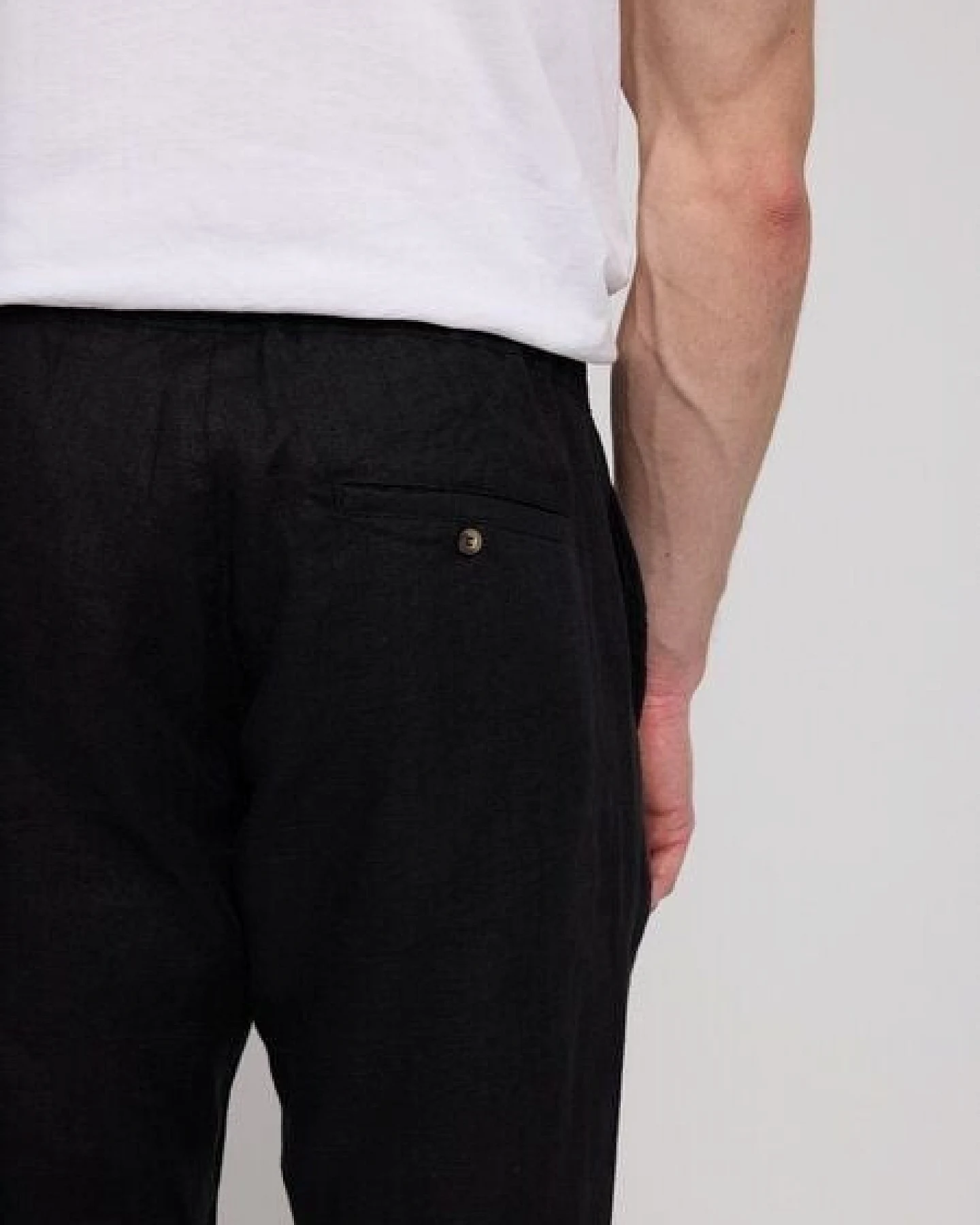 Mazine Hose - Regular Linen - aus Leinen – Ansicht 4