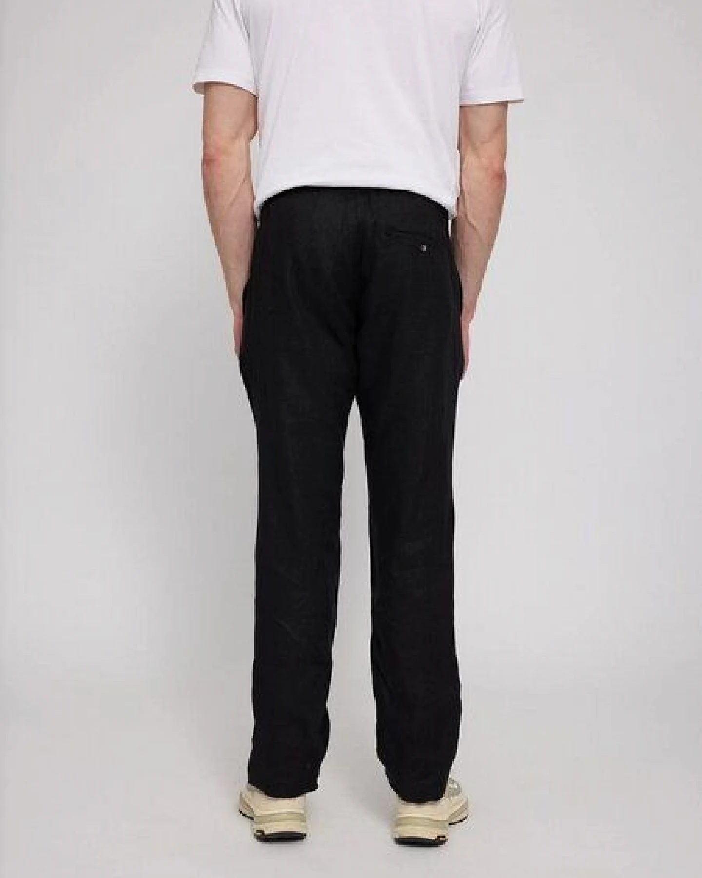 Mazine Hose - Regular Linen - aus Leinen – Ansicht 3