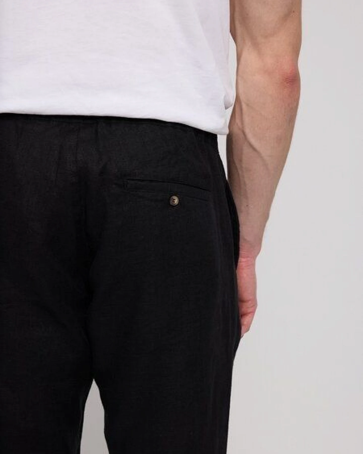 Mazine Hose - Regular Linen - aus Leinen – Ansicht 4