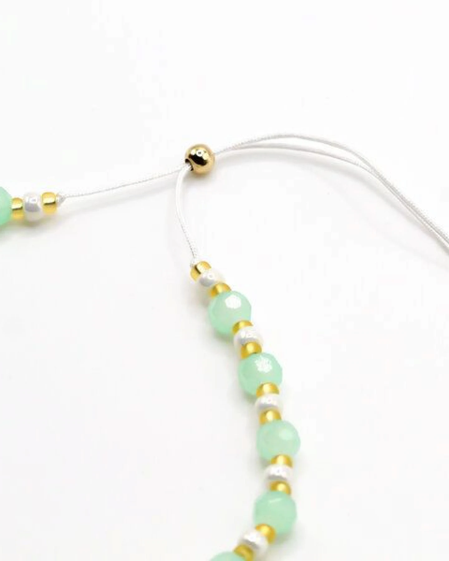 juni Sommer Armbandset "Fresh Summer" mint - handgemacht in Deutschland – Ansicht 3