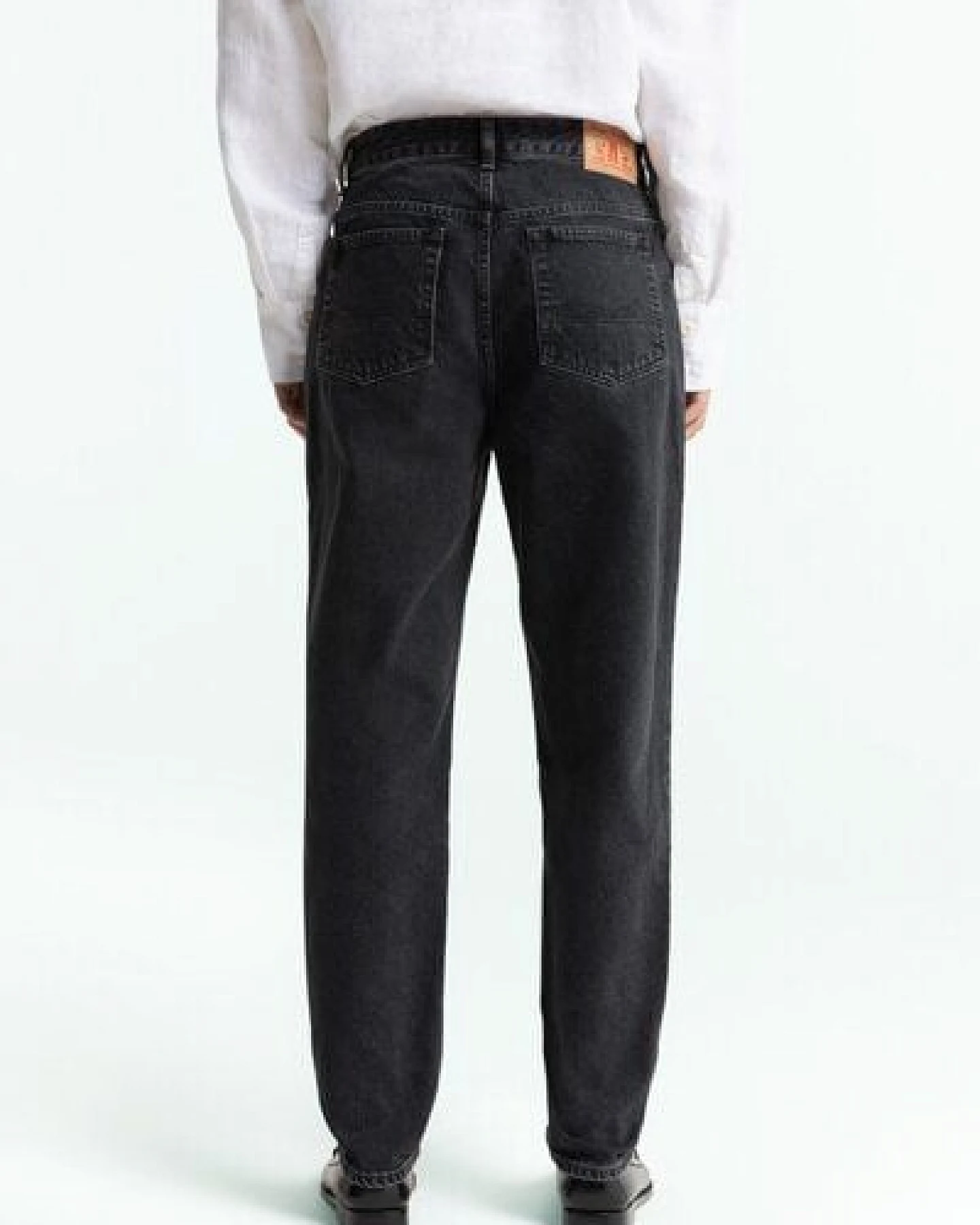 Kings Of Indigo Jeans Caroline Cropped High Rise Tapered Holo Grey Used – Ansicht 4