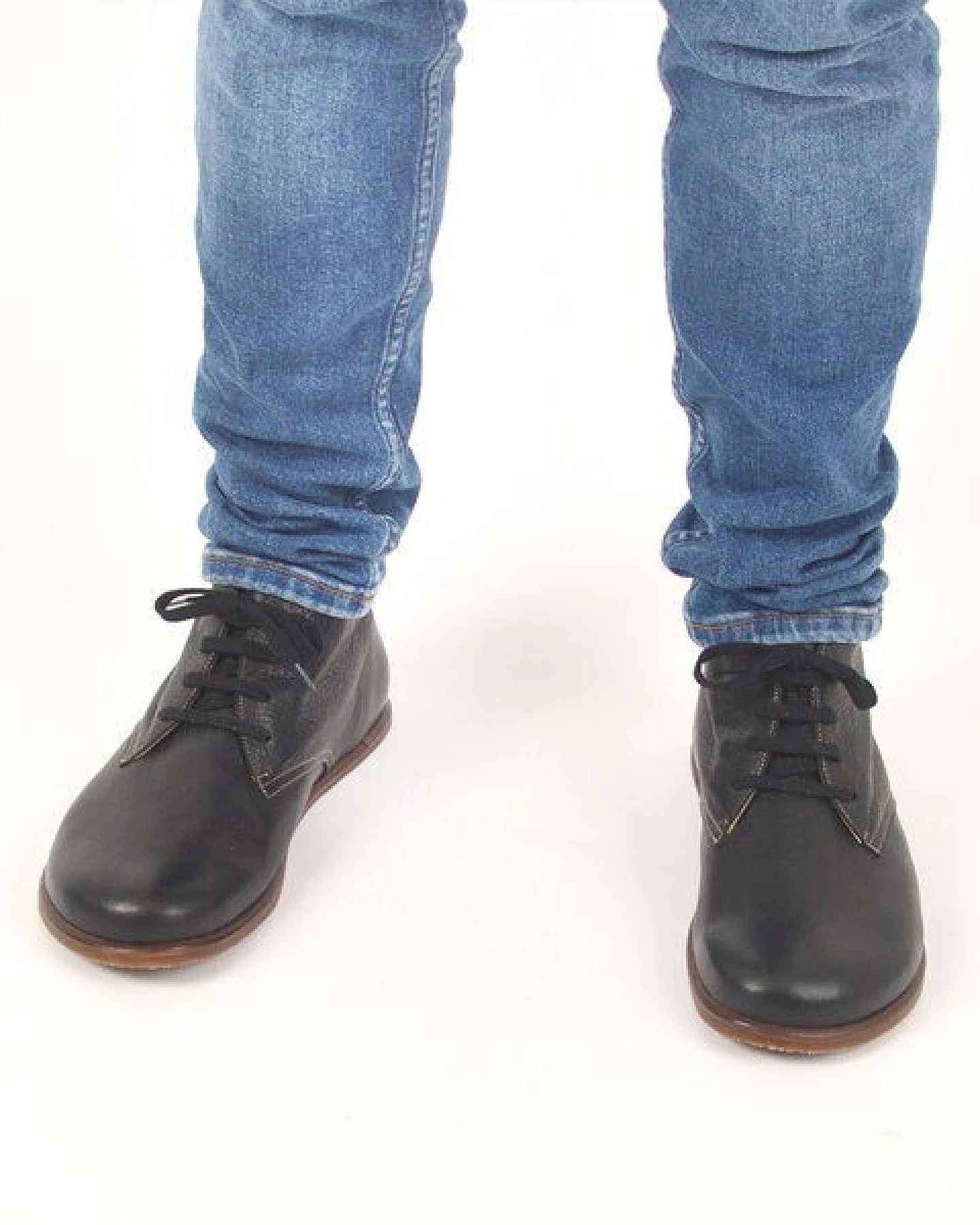 Pololo knöchelhoher Barfußschuh "Dublin", pflanzlich gegerbtes Leder – Ansicht 4