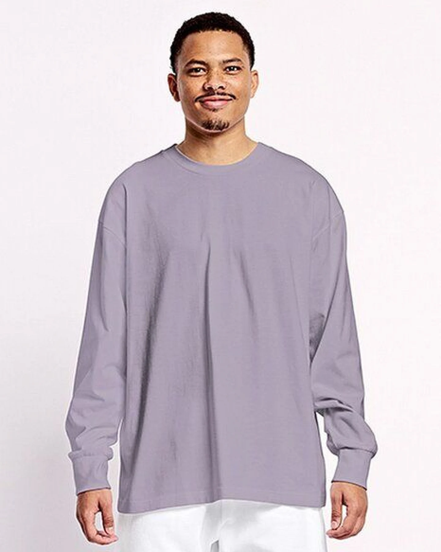 Neutral® Langarm T-Shirt Oversize Unisex Tiger Cotton von Neutral Baumwolle in Umstellung zu Bio Baumwolle – Ansicht 2