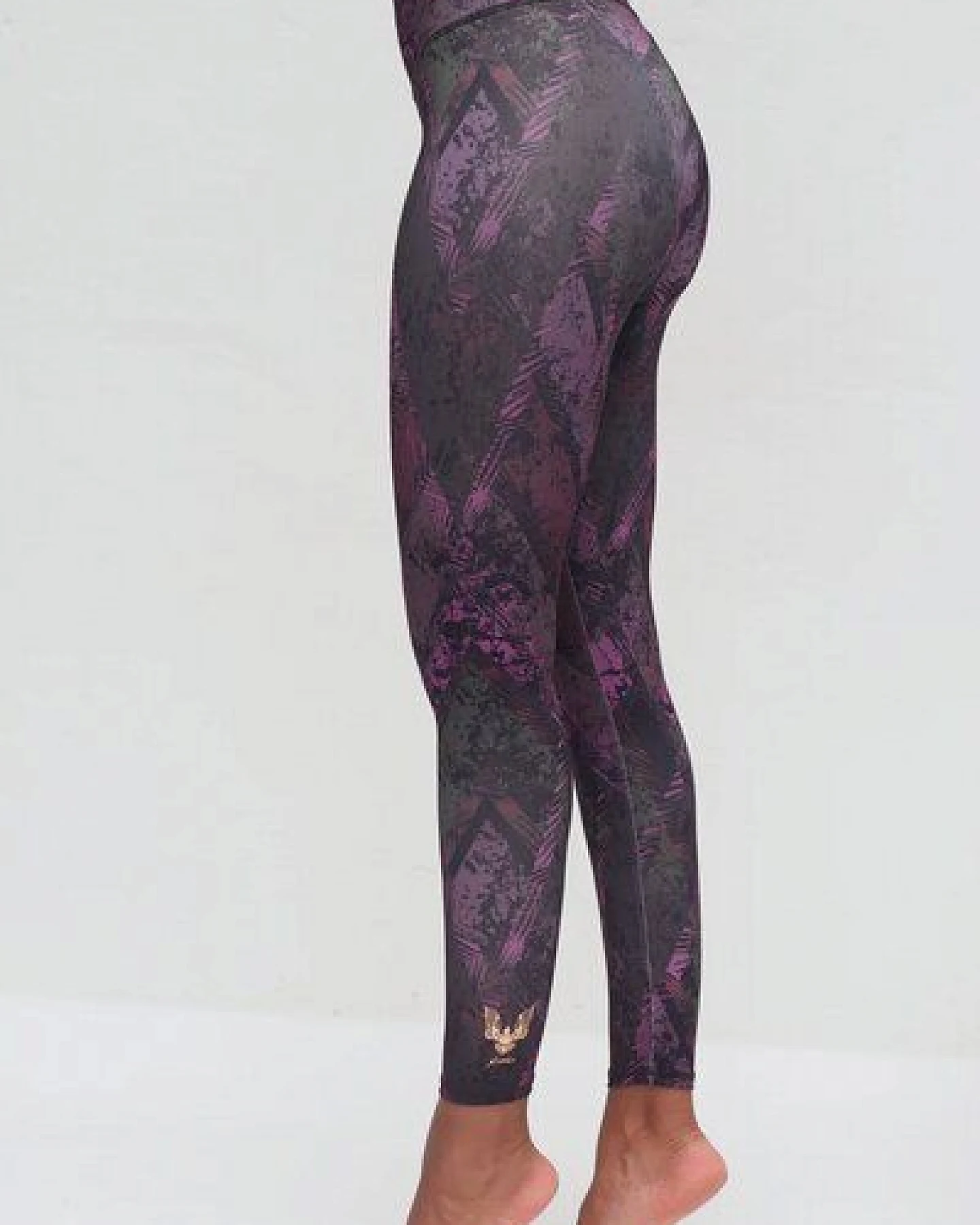 Kismet Yogastyle GANGA LEGGINGS PURPLE EARTH – Ansicht 2