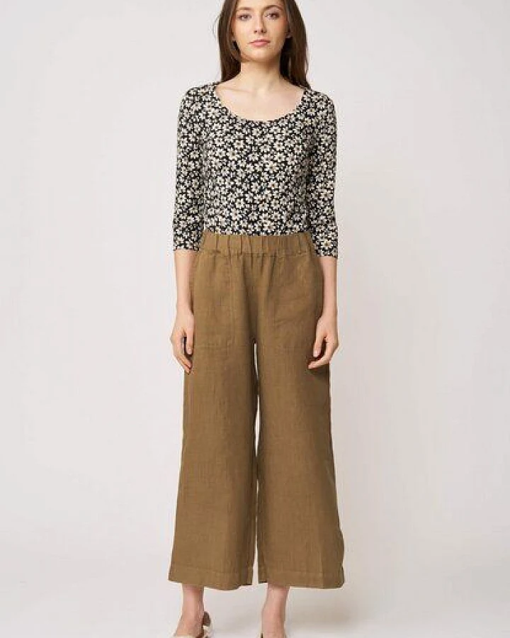 LANA Organic Leinenhose für Damen, Modell Jarina