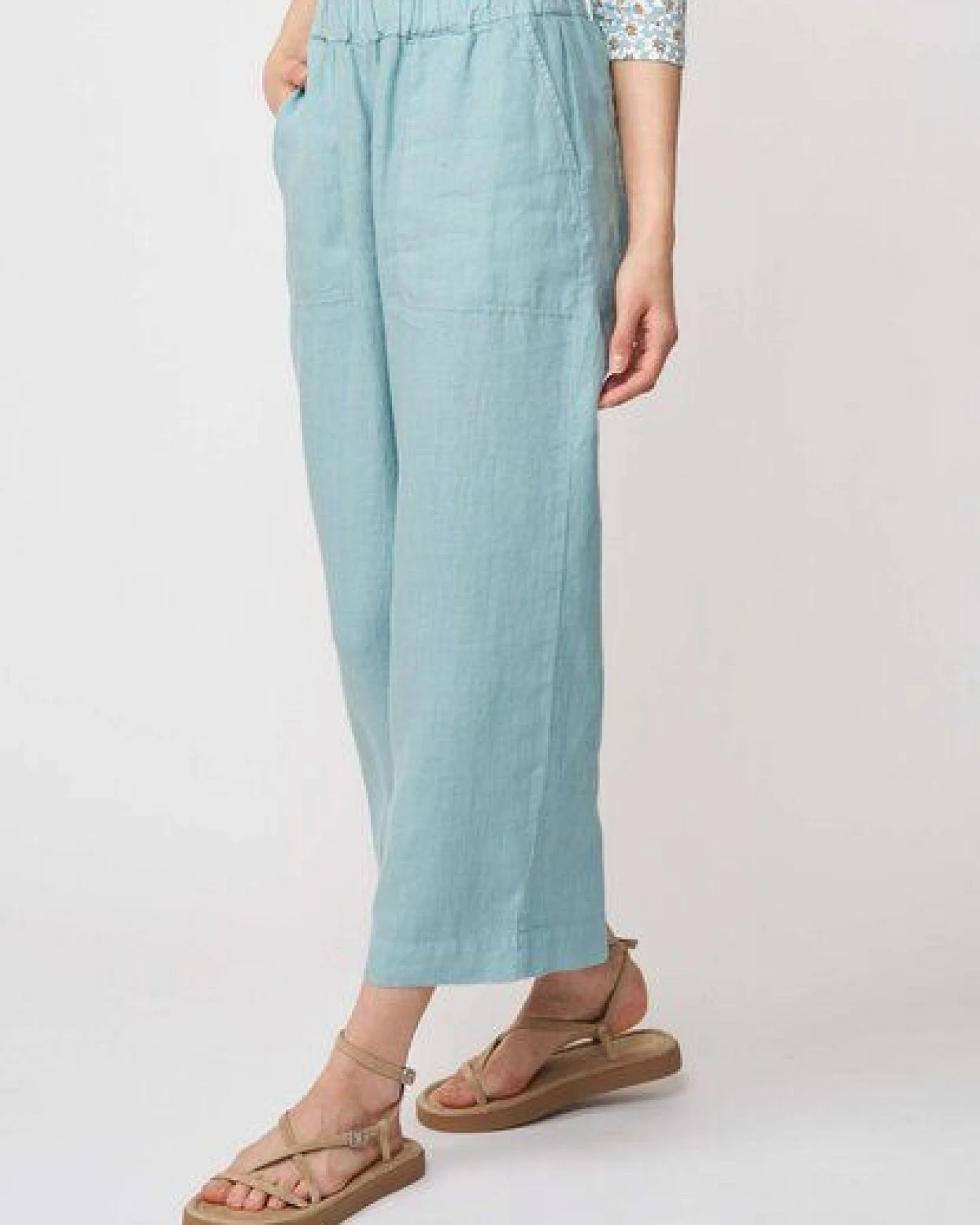 LANA Organic Leinenhose für Damen, Modell Jarina – Ansicht 2