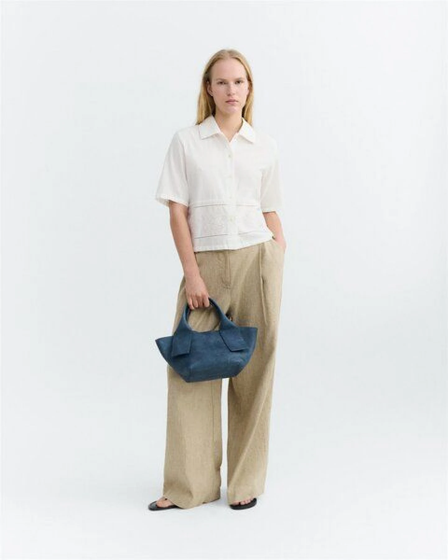 thinking mu Kurzarm Bluse Modell: Vainica – Ansicht 2