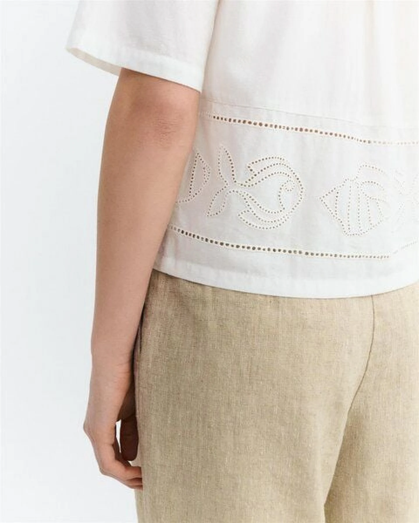 thinking mu Kurzarm Bluse Modell: Vainica – Ansicht 3