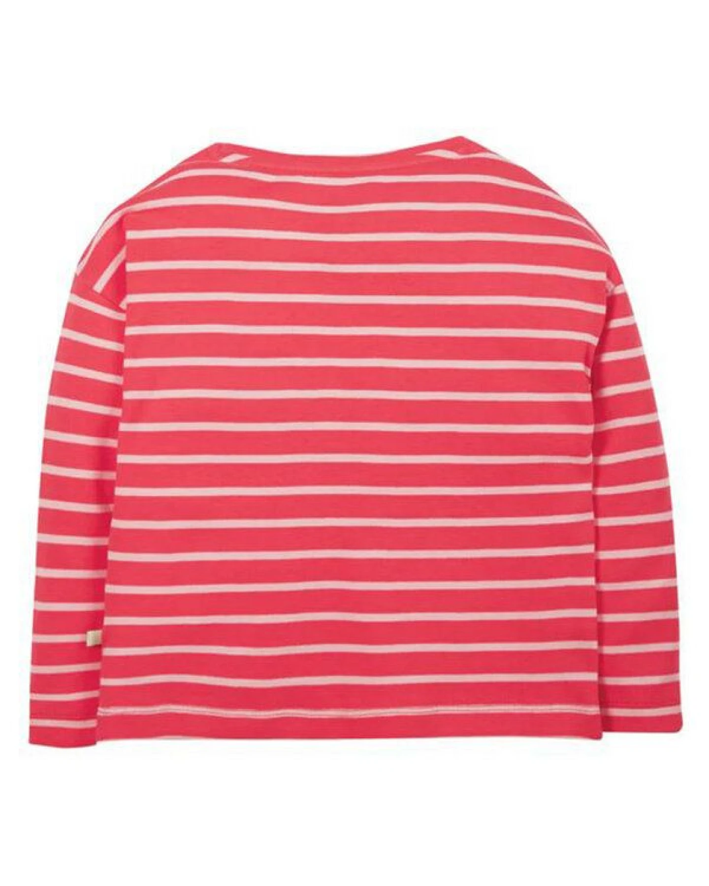 Frugi Langarm-Shirt Einhorn gestreift Toti Boxy Top – Ansicht 2