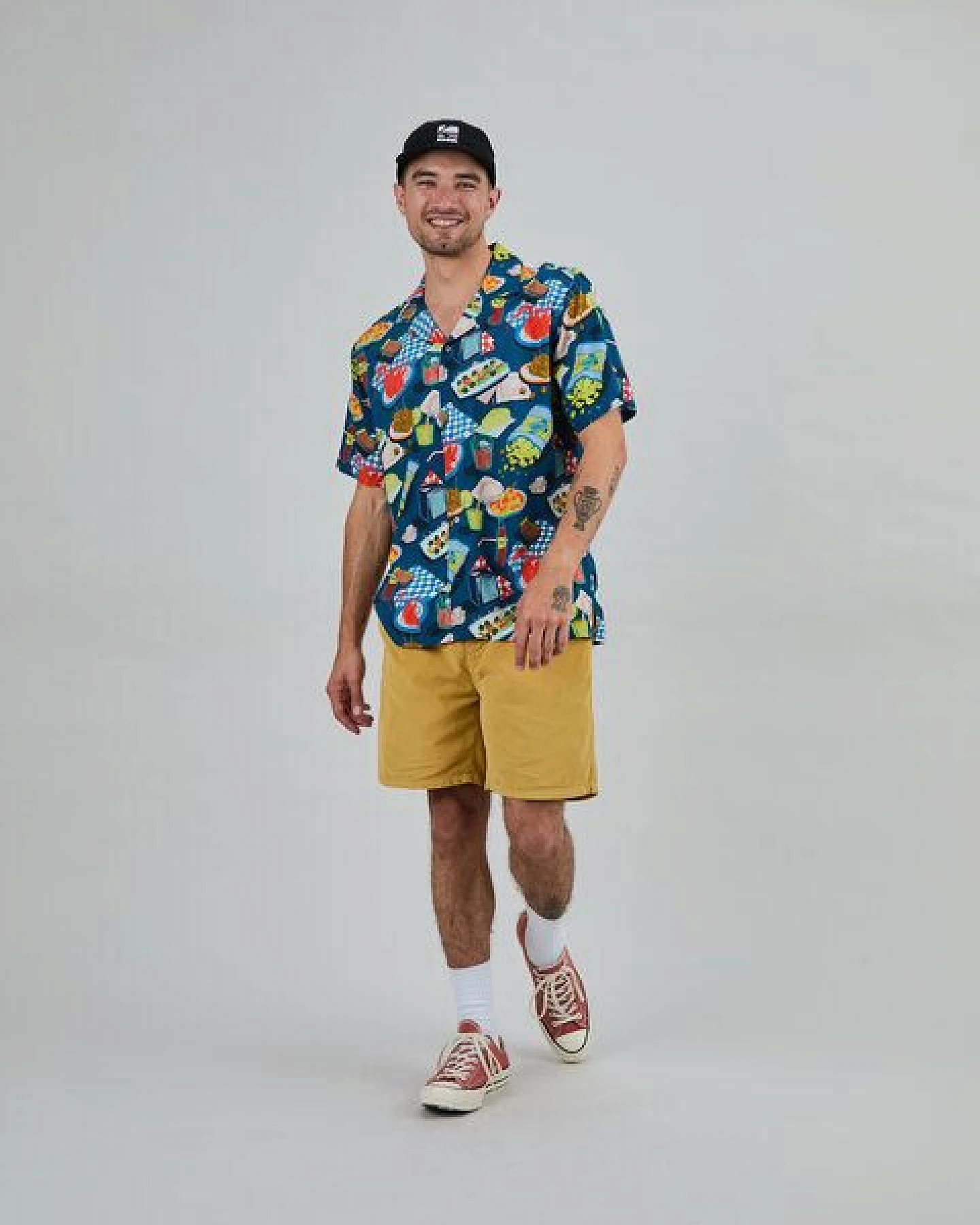 Brava Fabrics Kurzarm-Hemd Chiringuito Aloha – Ansicht 2