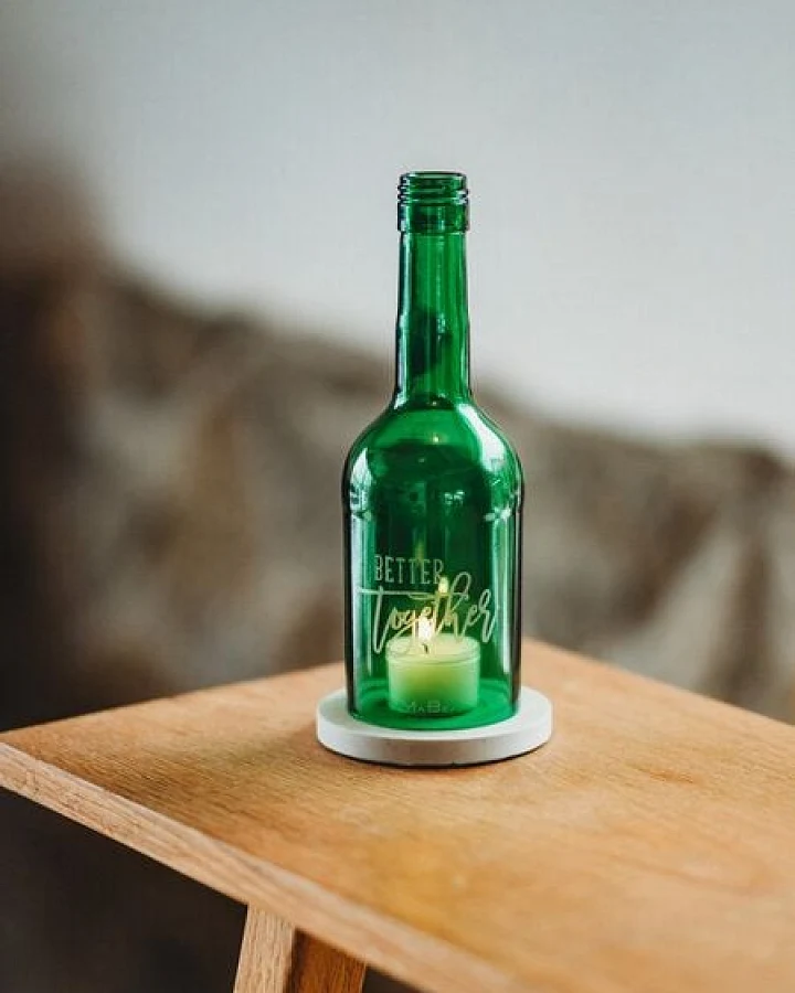 MaBe BETTER together - Windlicht für euch - handgefertigt & upcycling