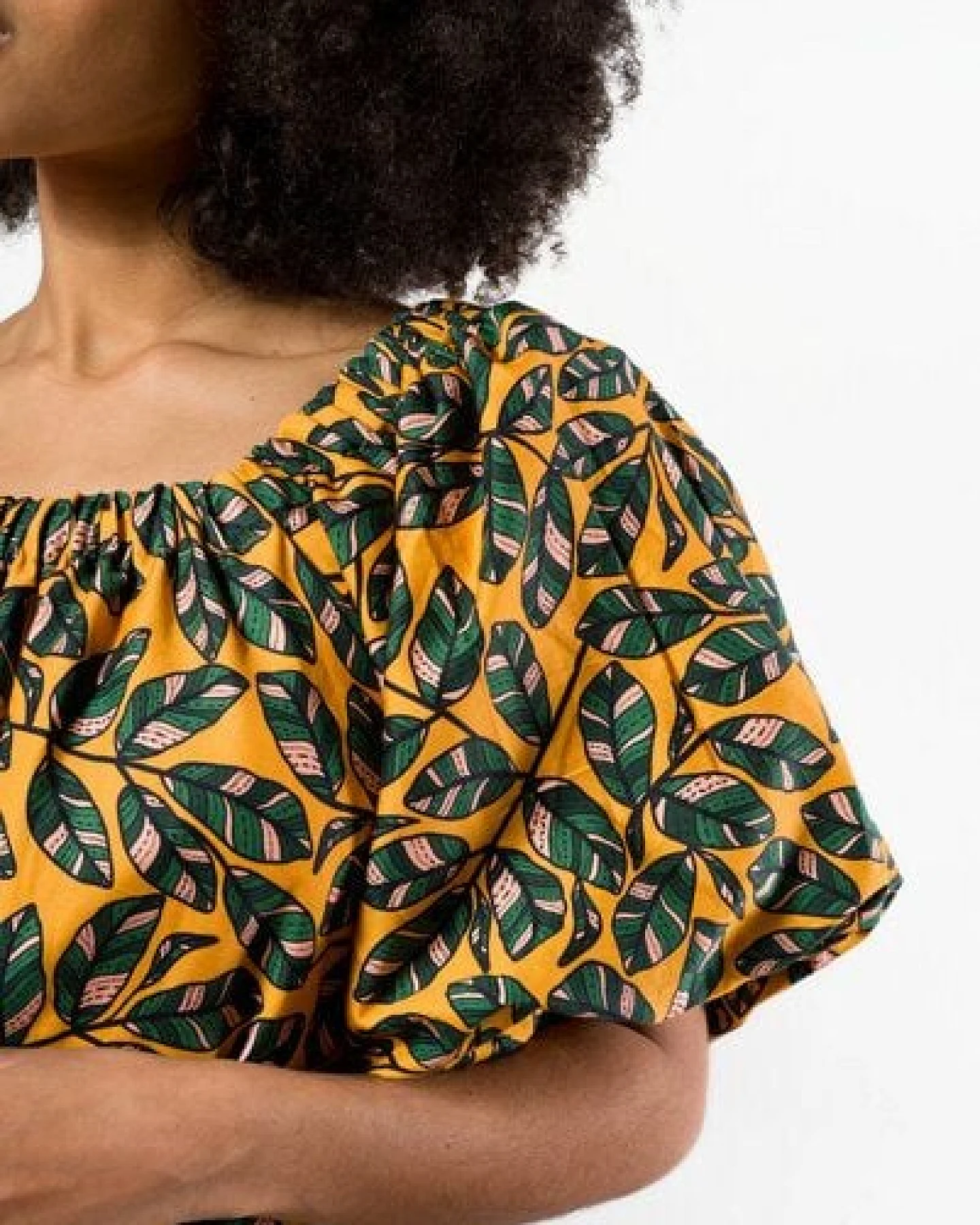 Nevice Kurzes Kleid aus Bio-Baumwolle – Ansicht 2