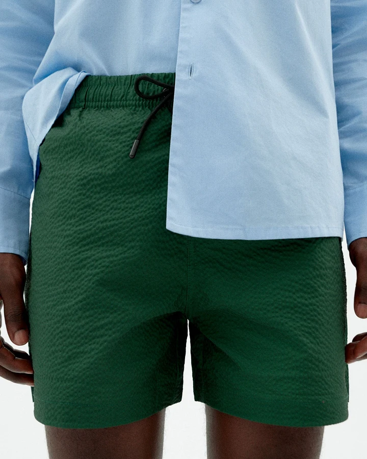 Thinking MU Herren vegan Badeshorts Limpopo Grün