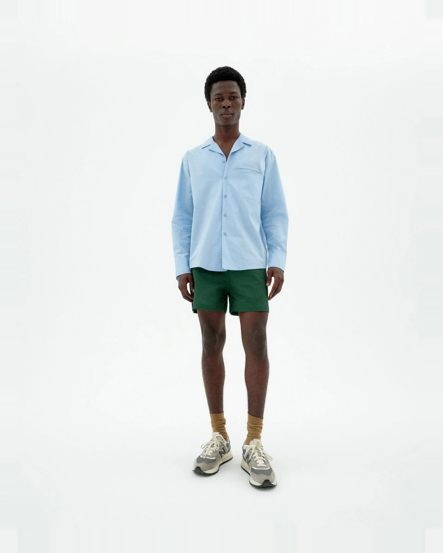 Thinking MU Herren vegan Badeshorts Limpopo Grün – Ansicht 2