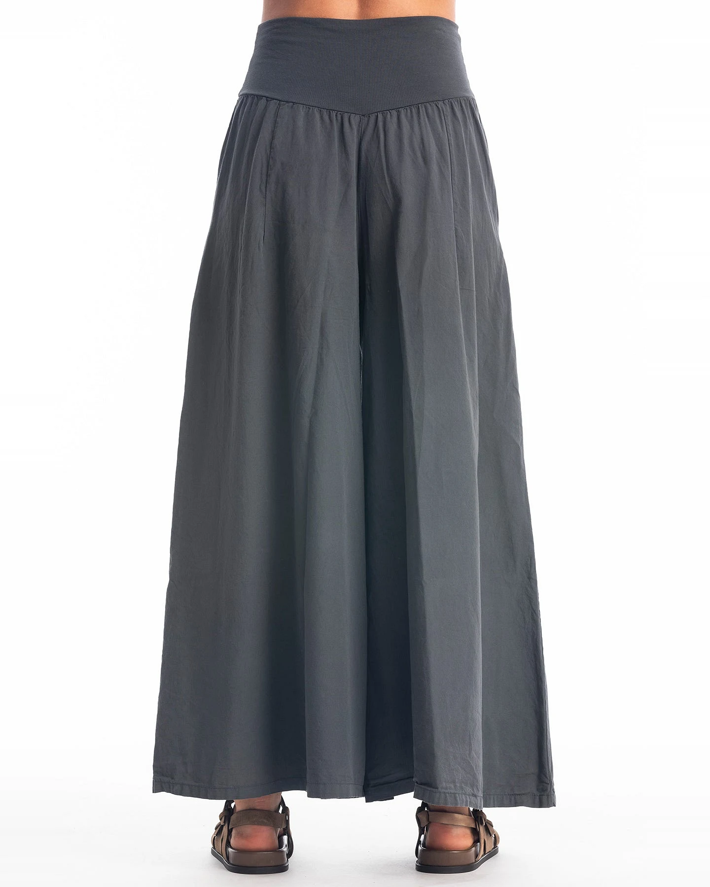 RAVENS VIEW IBIZA Damen vegan Rock Hose Funky Anthrazit Grau – Ansicht 2
