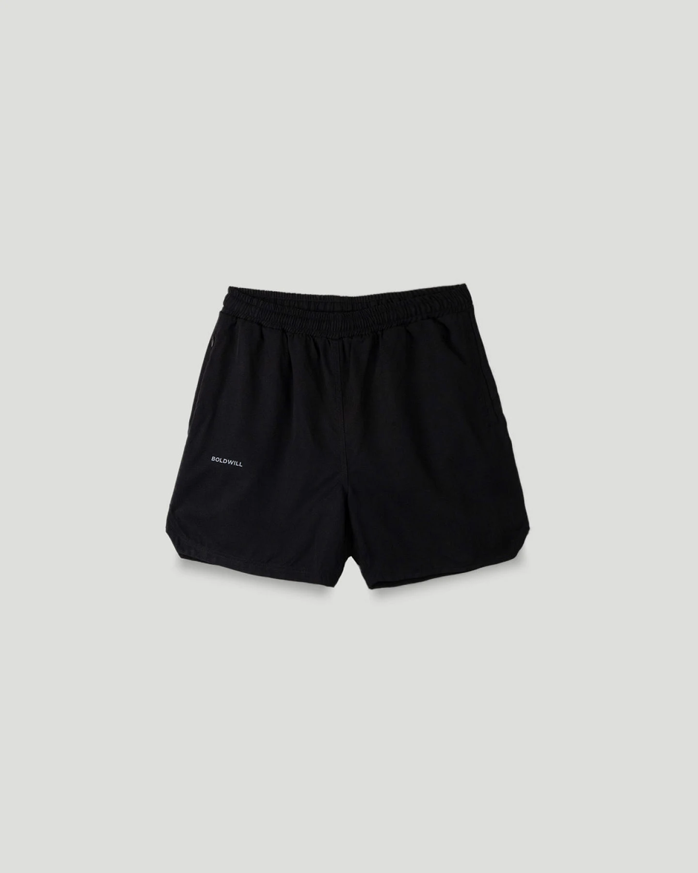 Boldwill Herren vegan Sportshorts Schwarz – Ansicht 2