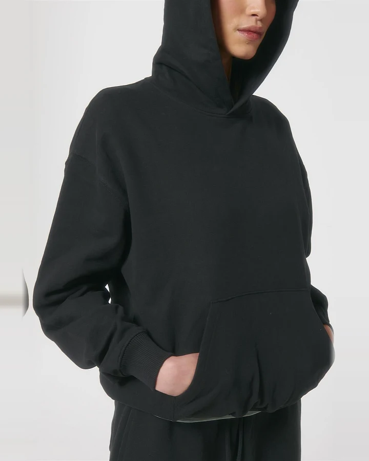UNIPOLAR Herren vegan Hoodie Correl Schwarz
