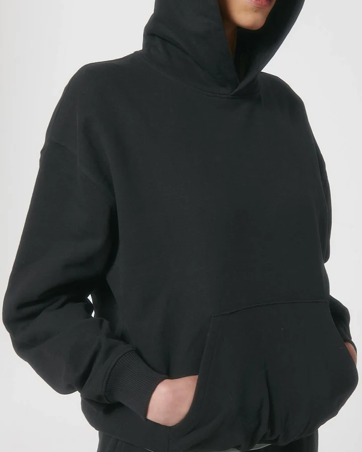 UNIPOLAR Herren vegan Hoodie Correl Schwarz