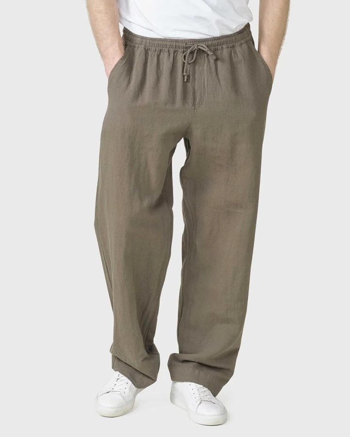 Klitmøller Herren vegan Hose Jens Taupe