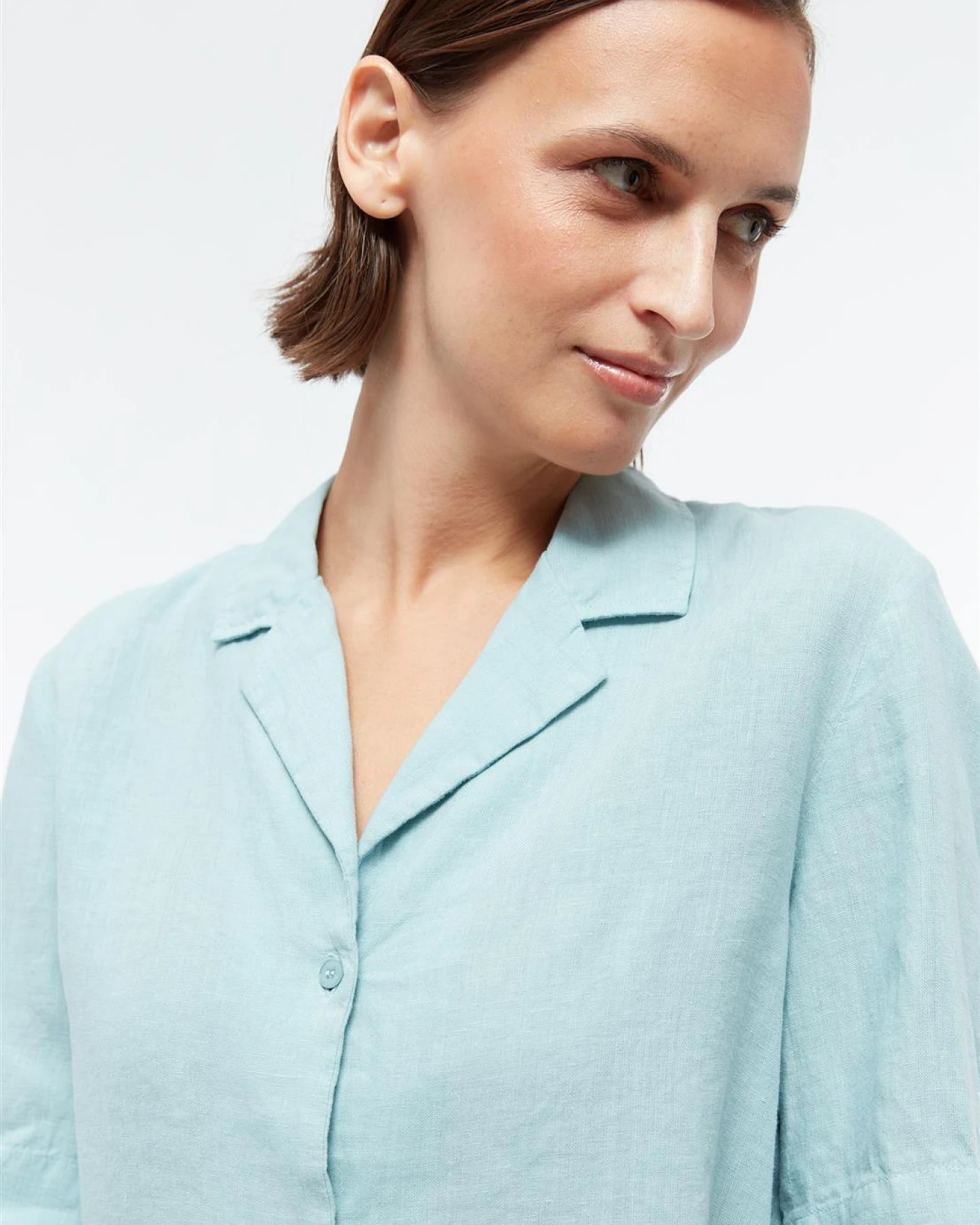 Givn Damen vegan Bluse Carol Irish Mint – Ansicht 2