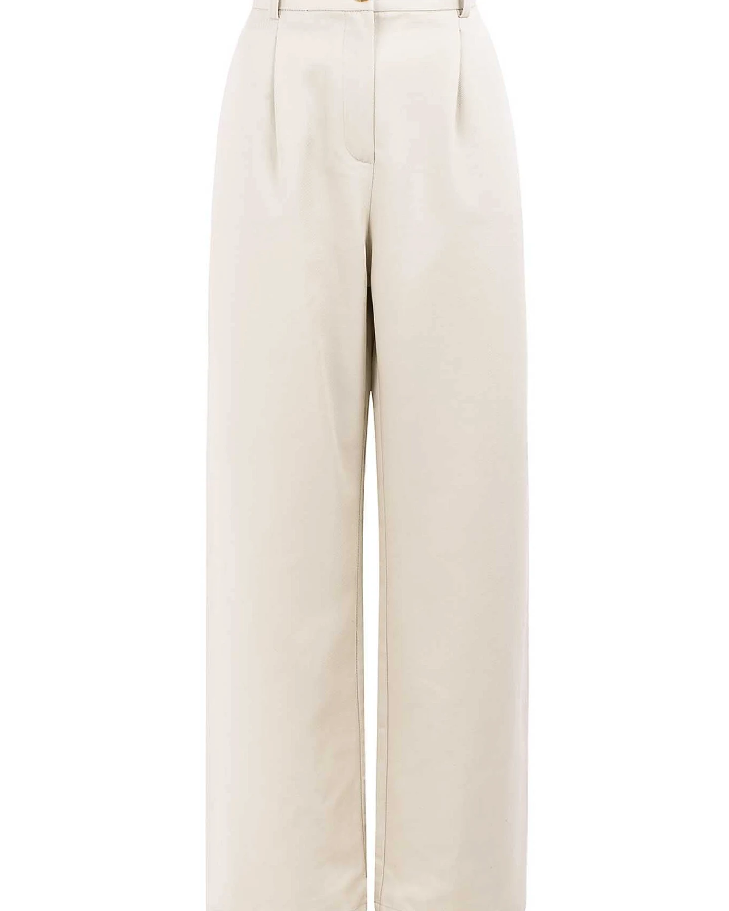 Näz Damen vegan Hose Mara Pearl White – Ansicht 2