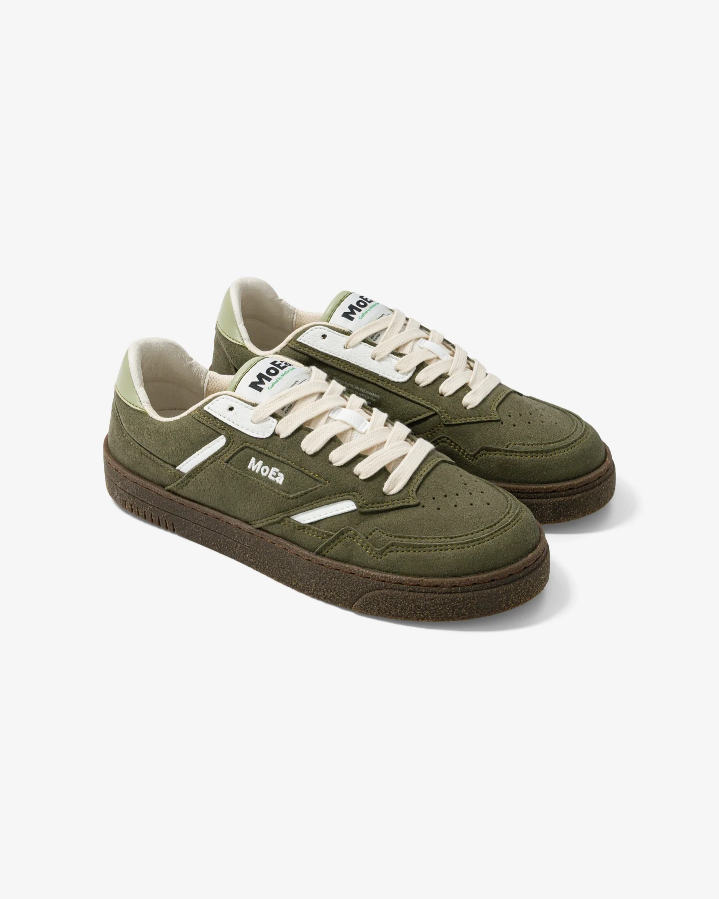 MoEa Herren vegan Turnschuhe Gen9 Cactus Full Khaki – Ansicht 2