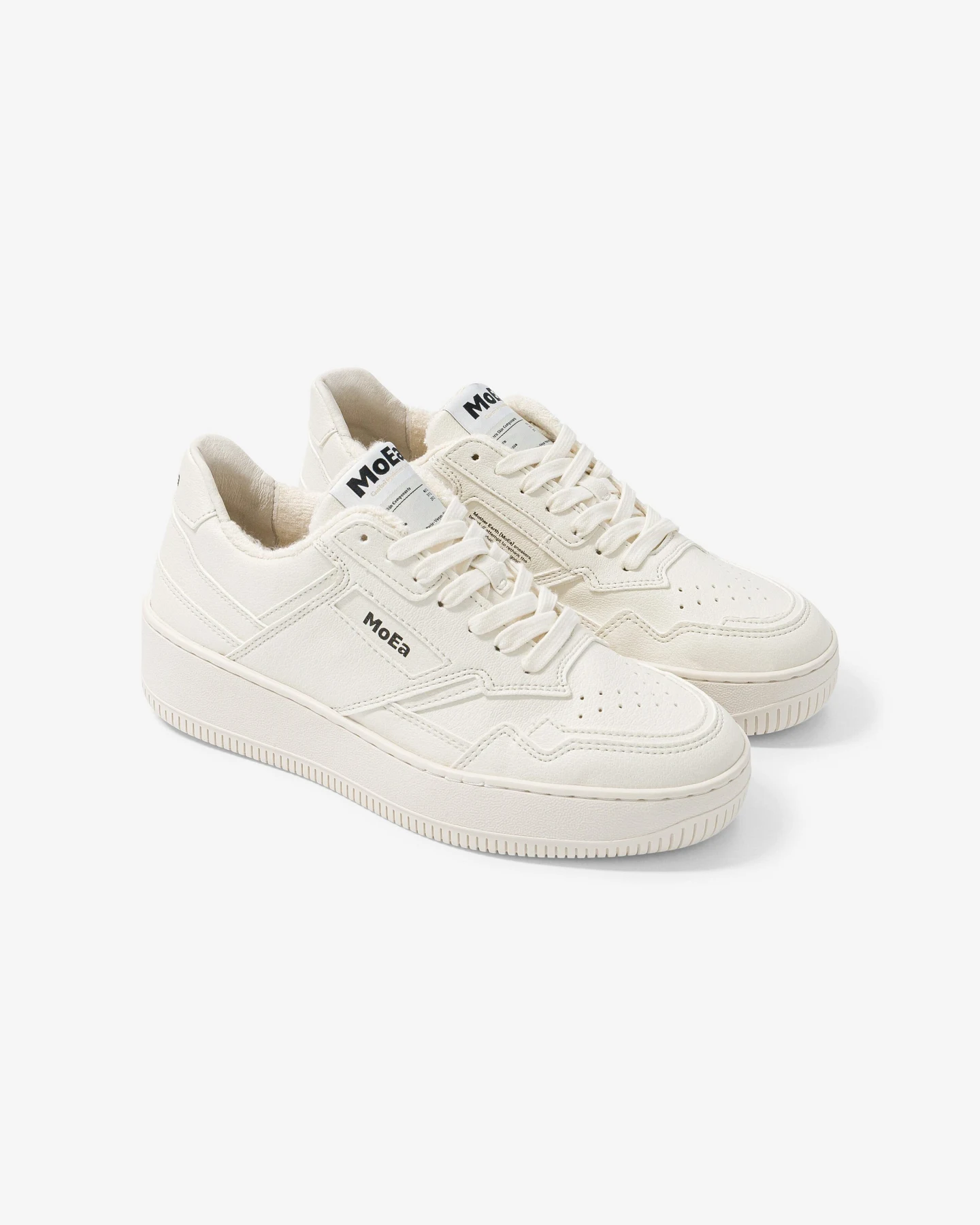 MoEa Herren vegan Sneaker Gen1 Mais Weiß Grnd – Ansicht 2