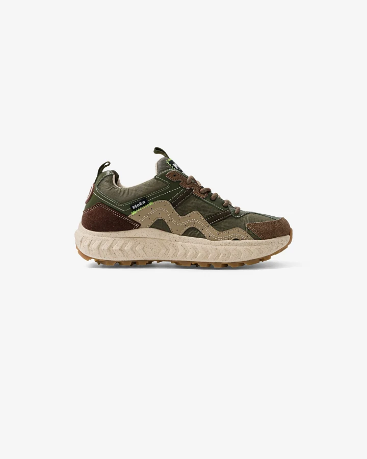MoEa Herren vegan Sneaker Gen7 Cactus Combo Grün & Taupe