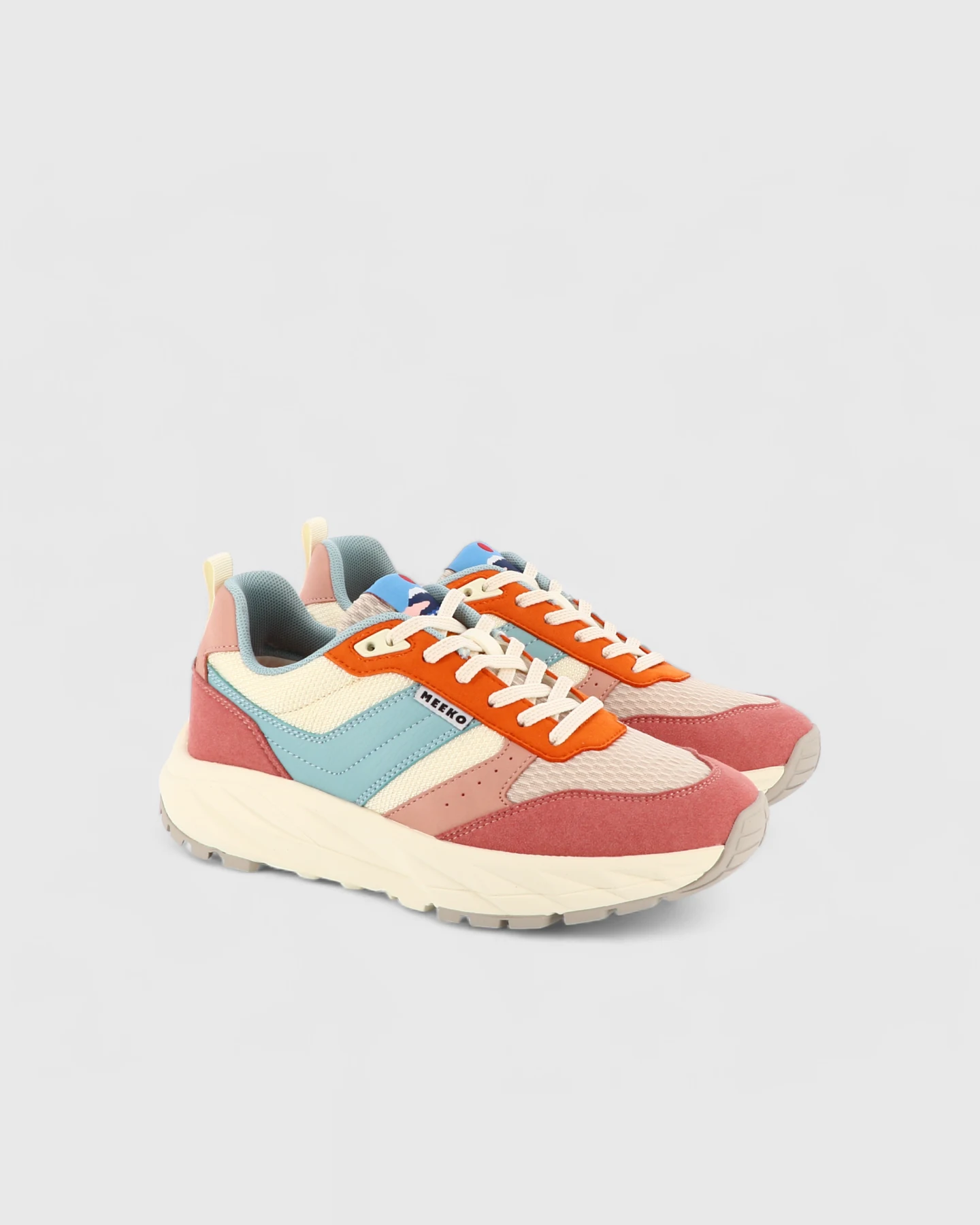 MEEKO Herren vegan Schuhe Pongo Cyan – Ansicht 2