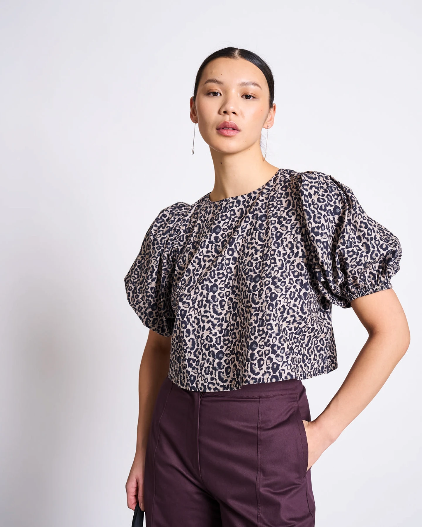 JAN 'N JUNE Damen vegan Hosenfass Yauri Kirsche Lack – Ansicht 2