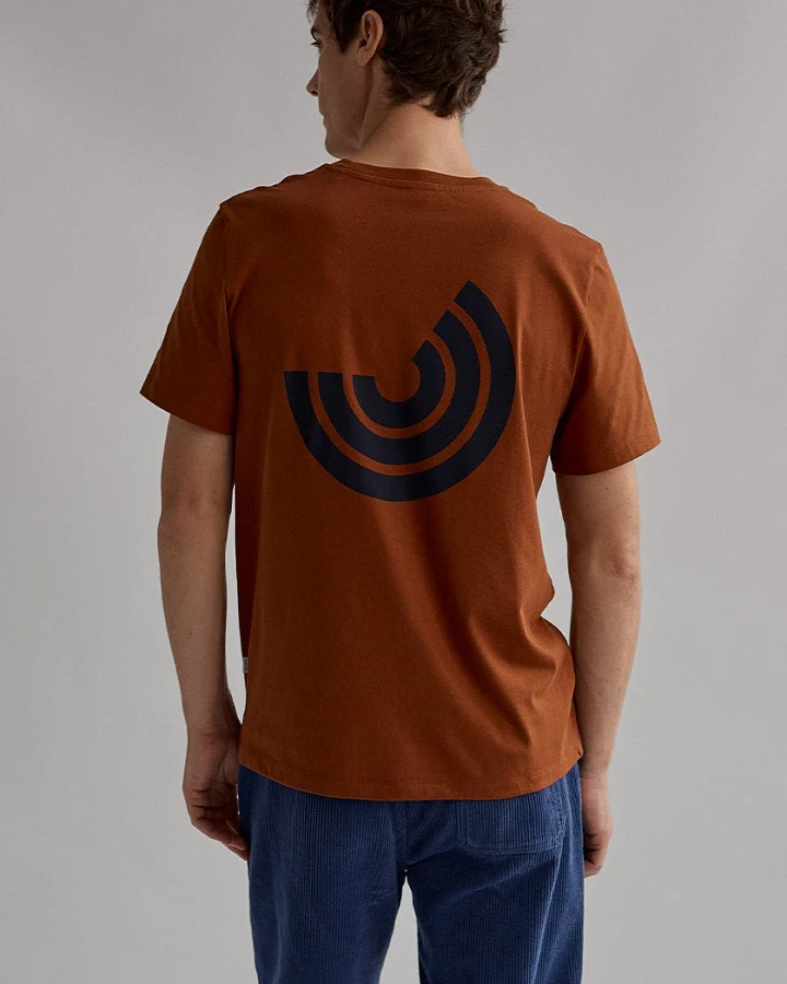 TWOTHIRDS Herren vegan T-Shirt Cookstown Umber Orange