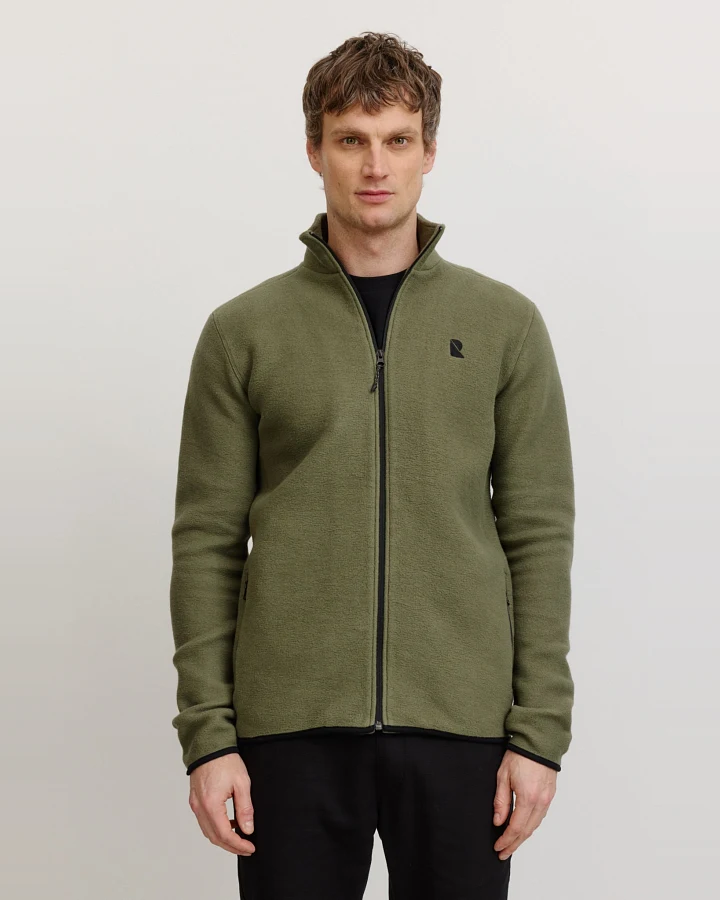 Recolution Herren vegan Jacke Buxus Dark Khaki