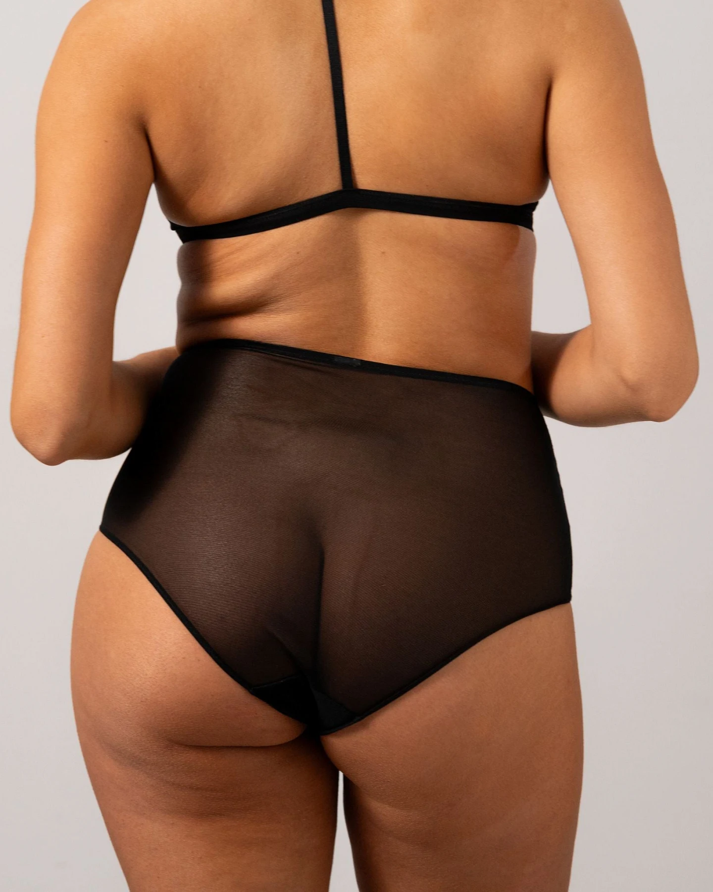 Understatement Damen vegan Multipack 3x Slips Mesh Highwaist Multicolor – Ansicht 2